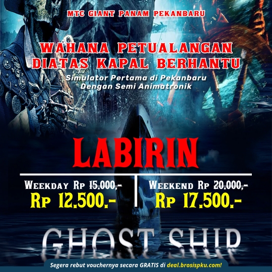 Wahana Ghost Ship Labirin Deal