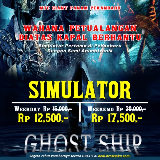 Wahana Ghost Ship Simulasi Deal