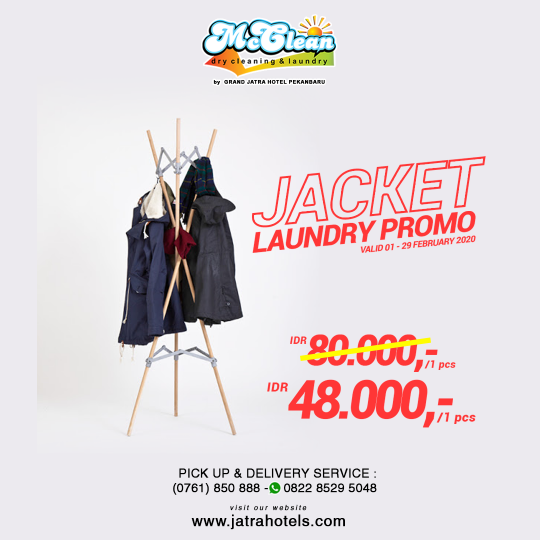Jatra Mc Clean Jacket Laundry Deal