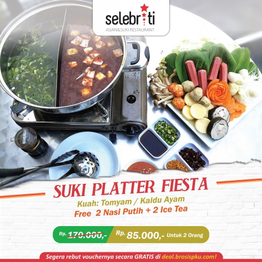 Selebriti Resto Suki Platter Fiesta