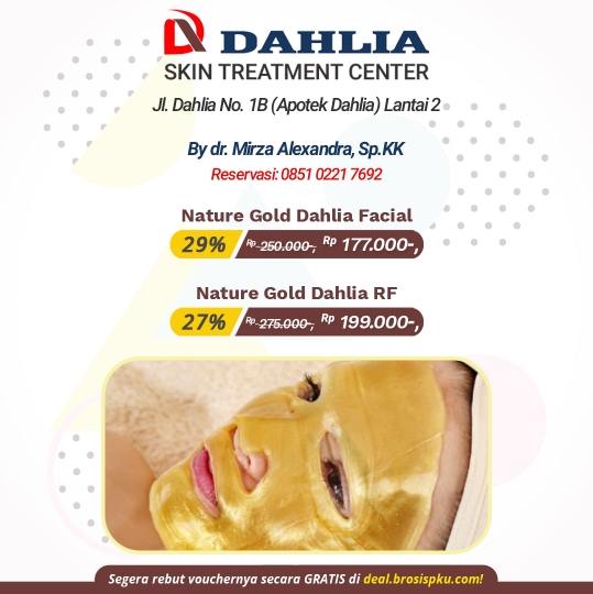 Dahlia Skin Treatment Nature Gold Deal
