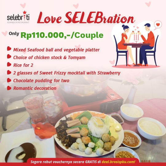 Selebriti Love Selebration Valentine Deal