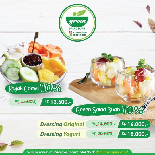 Green Salad Buah Deal