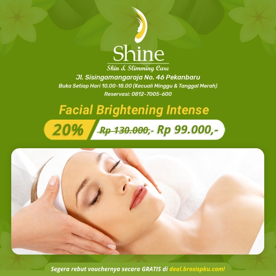 Shine Clinic Facial Brightening Intense Deal