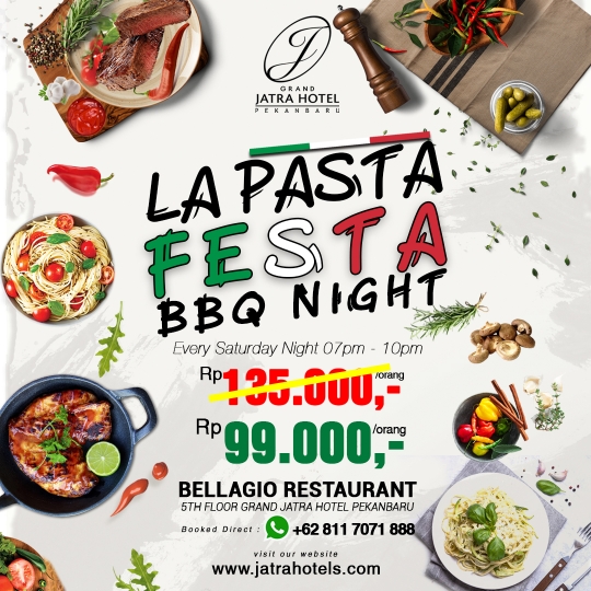 Jatra Kampoeng La Pasta Festa Bbq Night Deal (saturday Only)