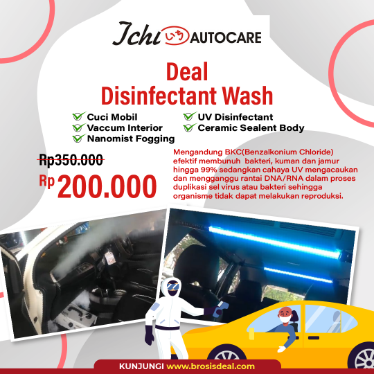 Ichi Auto Care Disinfectant Wash Deal