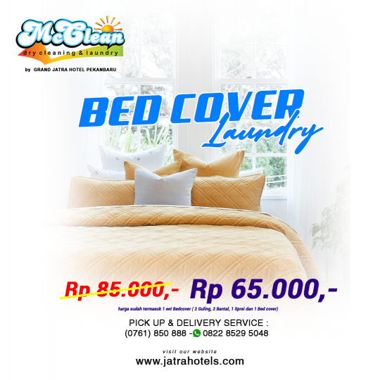 Jatra Mc Clean Bed Cover Laundry Deal