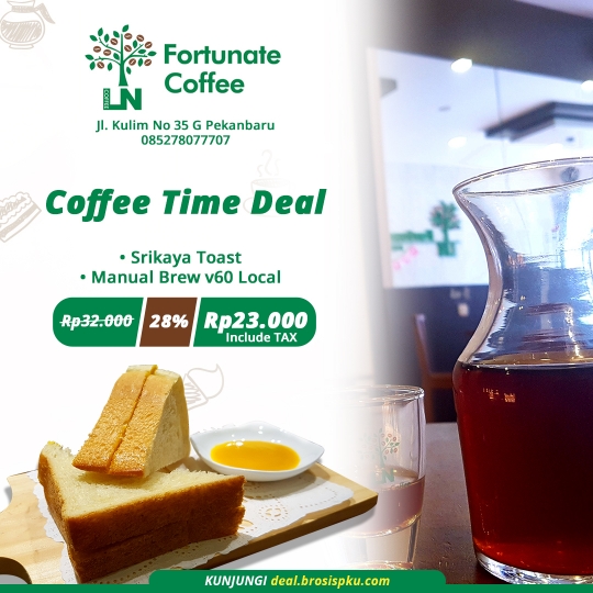 Fortunate Coffee Time Deal