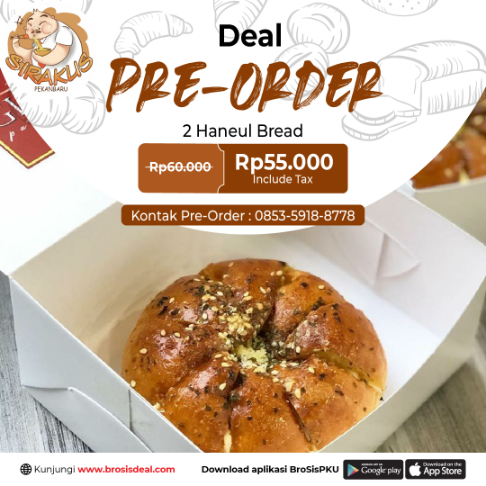 Sirakus Haneul Bread Deal (pre-order)