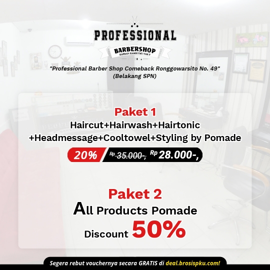 Professional Barber Shop Deal