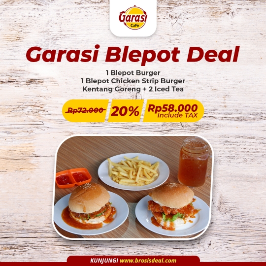 Garasi Cafe Blepot Deal