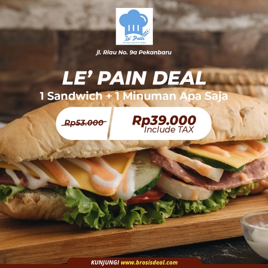 Le Pain Sandwich Deal