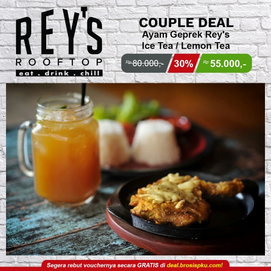 Reys Roof Top Cafe Geprek Deal