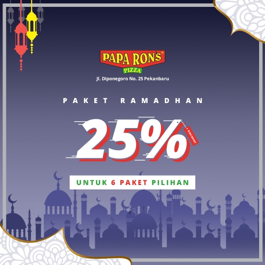 Paparons Pizza Ramadhan Deal