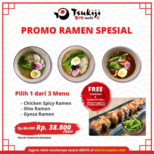 Tsukiji Sushi Ramen Special Deal