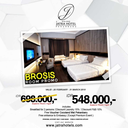 Grand Jatra Hotel Brosis Room Deal