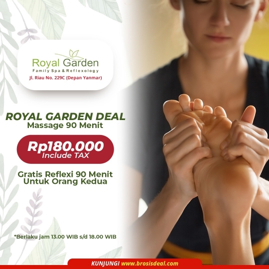 Royal Garden Family Spa Massage Deal