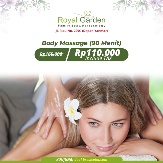 Royal Garden Family Spa Massage Deal