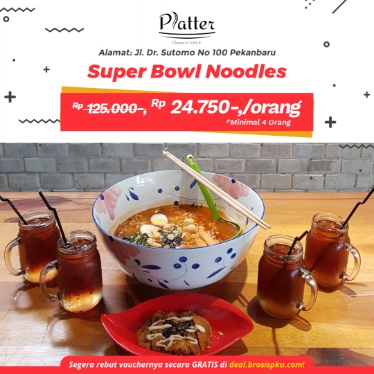 Platter Super Bowl Noodle Deal