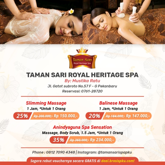 Taman Sari Royal Heritage Spa Deal