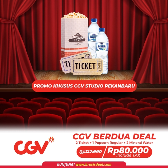 Cgv Cinemas Studio Pekanbaru Berdua Deal (monday-thursday)