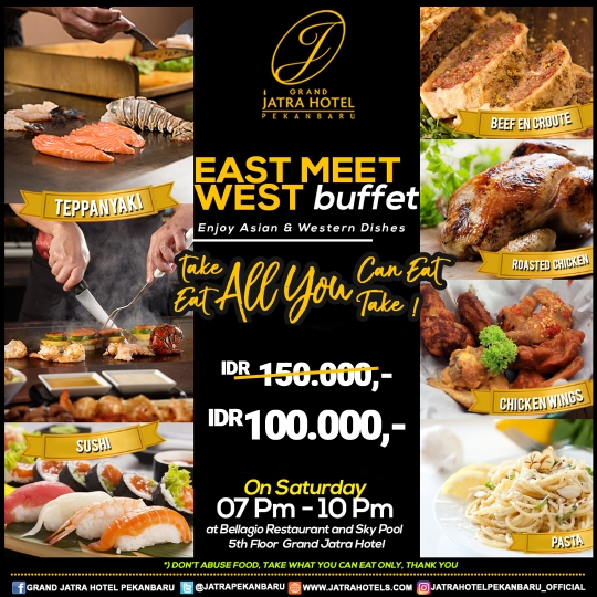 Jatra East Meet West Buffet Deal (saturday Only)